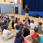 Marlborough students learn about the Mohegan Tribe